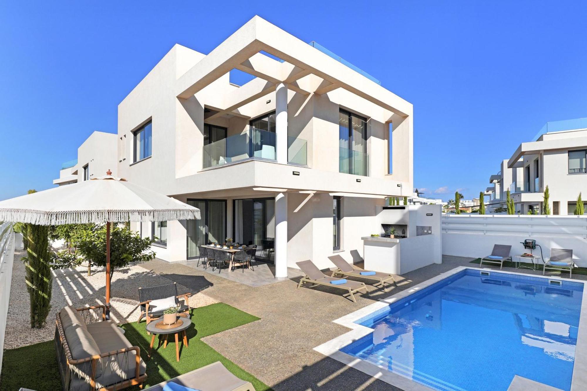 Villa Queen Valentina Протарас Экстерьер фото