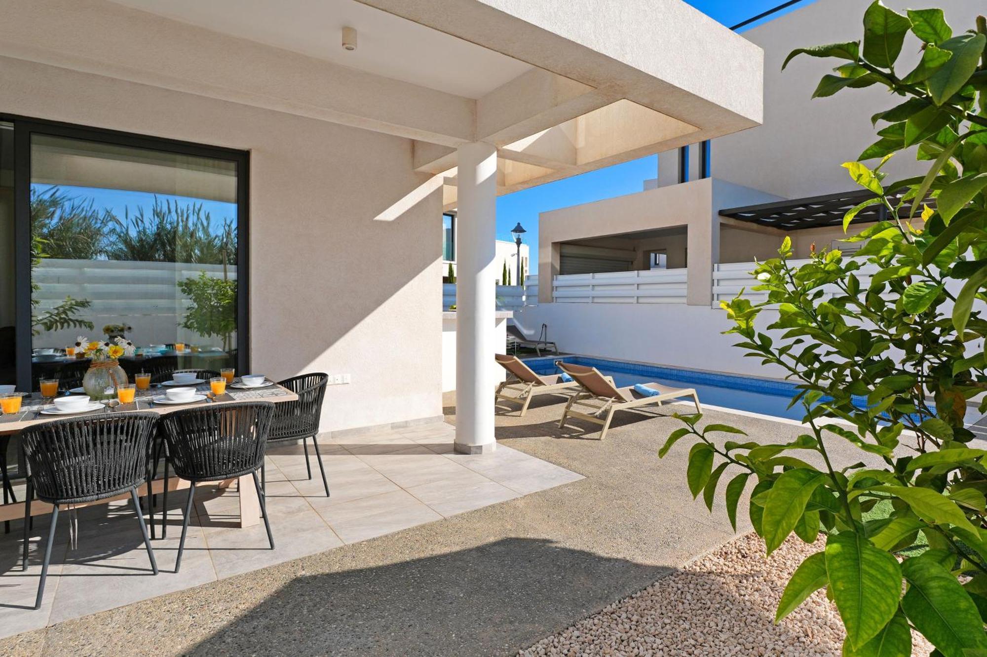 Villa Queen Valentina Протарас Экстерьер фото